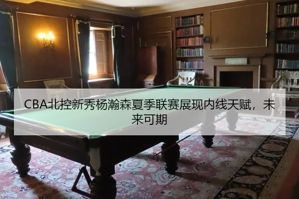 CBA北控新秀杨瀚森夏季联赛展现内线天赋，未来可期