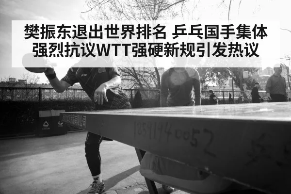 樊振东退出世界排名 乒乓国手集体强烈抗议WTT强硬新规引发热议